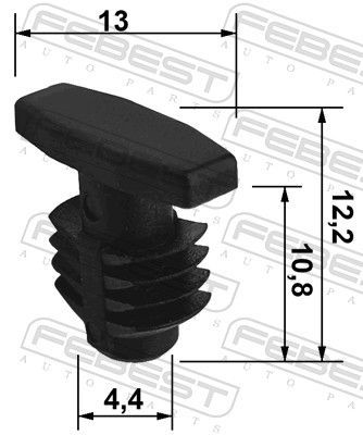 Sąvarža, atšvaitas / apsaugos juosta FEBEST 88570-060