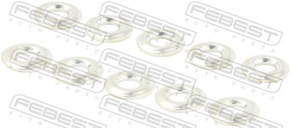 Purkštukų žiedinių tarpiklių rinkinys FEBEST RINGFL-017-PCS10