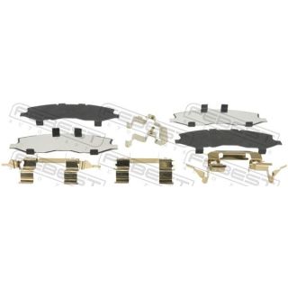 Girgžd. slopinanti folija, stabdžio antd. (sankab. gaubtas) FEBEST 0203-Z50F