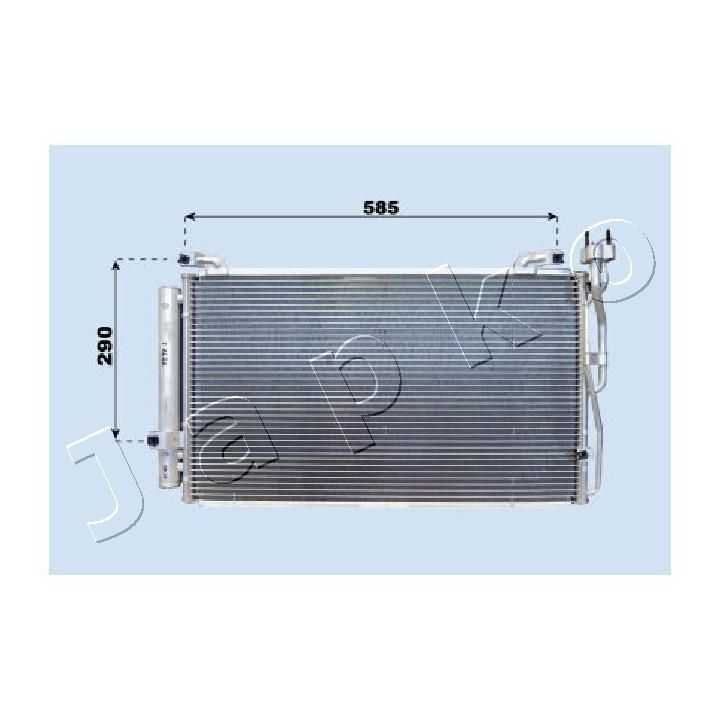 Kondensatorius, oro kondicionierius JAPKO CND283025