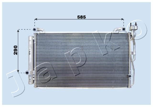 Kondensatorius, oro kondicionierius JAPKO CND283025