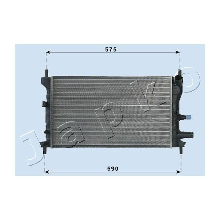 Radiatorius, variklio aušinimas JAPKO RDA053060