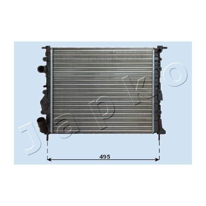 Radiatorius, variklio aušinimas JAPKO RDA093020