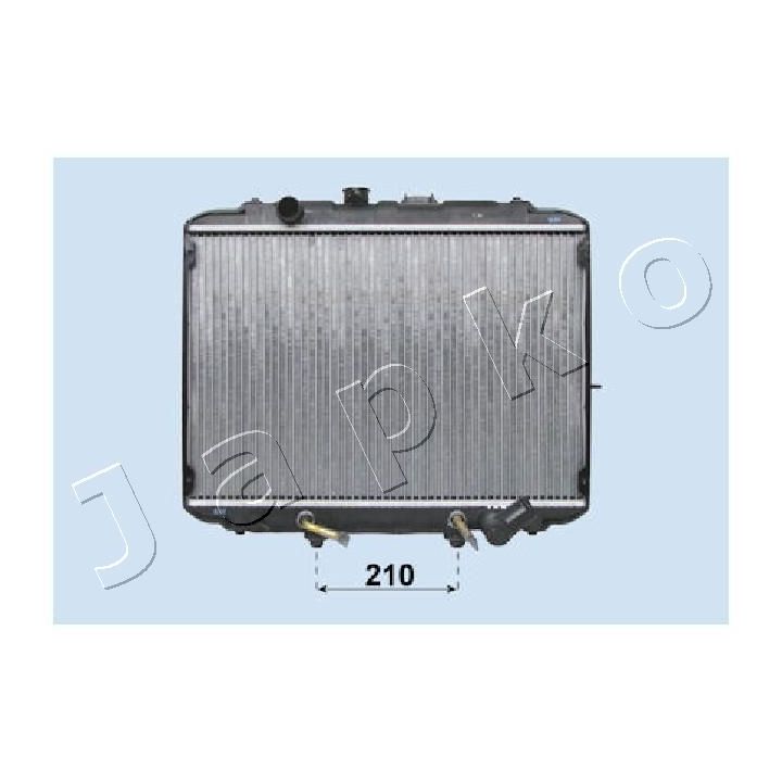 Radiatorius, variklio aušinimas JAPKO RDA283058