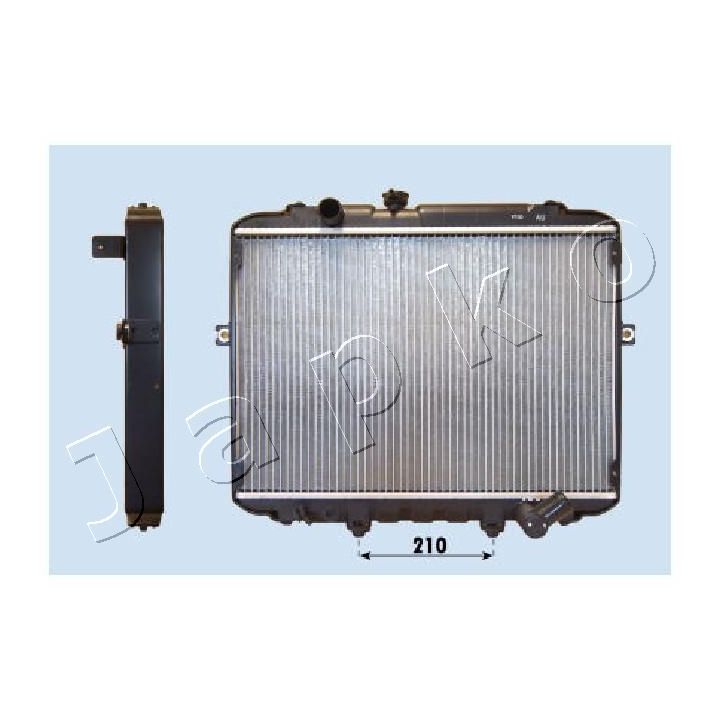 Radiatorius, variklio aušinimas JAPKO RDA283106