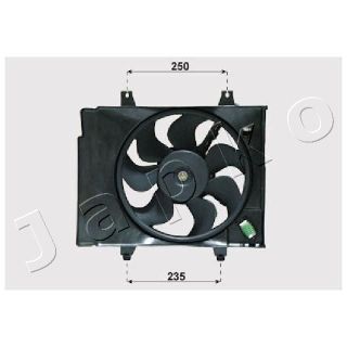 Ventiliatorius, radiatoriaus JAPKO VNT332001