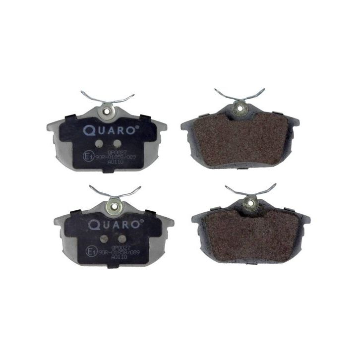 Stabdžių trinkelių rinkinys, diskinis stabdys QUARO QP0027