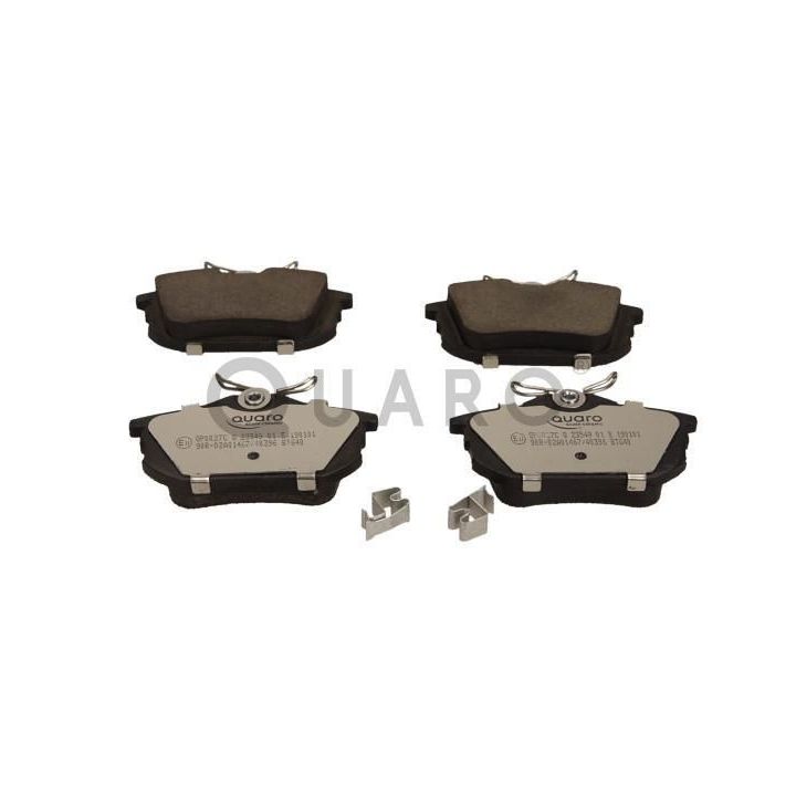 Stabdžių trinkelių rinkinys, diskinis stabdys QUARO QP0027C