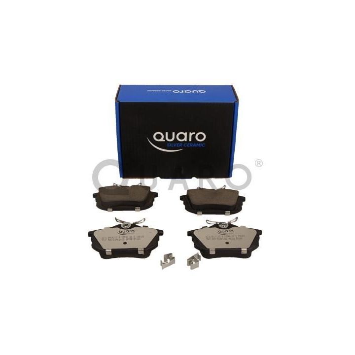 Stabdžių trinkelių rinkinys, diskinis stabdys QUARO QP0027C