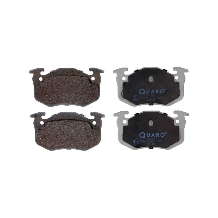 Stabdžių trinkelių rinkinys, diskinis stabdys QUARO QP0137