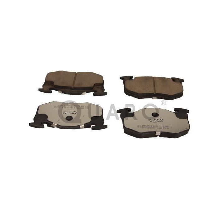 Stabdžių trinkelių rinkinys, diskinis stabdys QUARO QP0137C