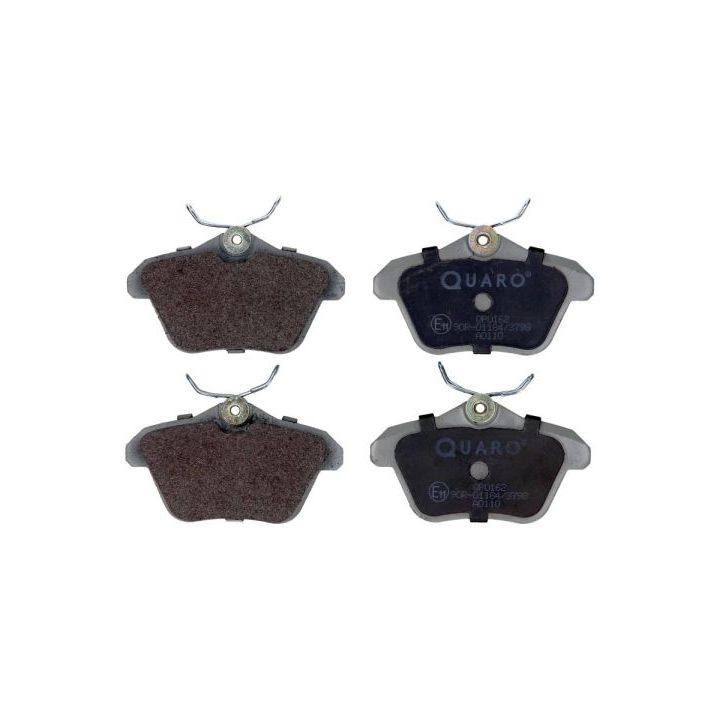 Stabdžių trinkelių rinkinys, diskinis stabdys QUARO QP0162