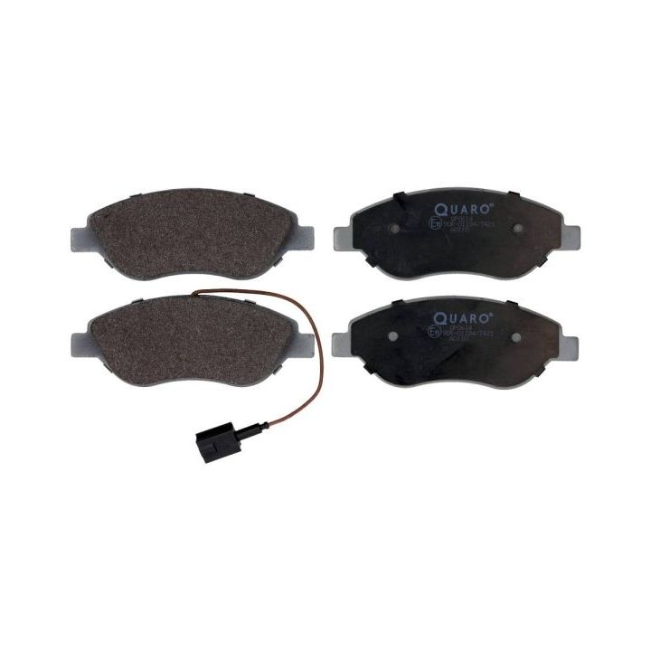 Stabdžių trinkelių rinkinys, diskinis stabdys QUARO QP0614