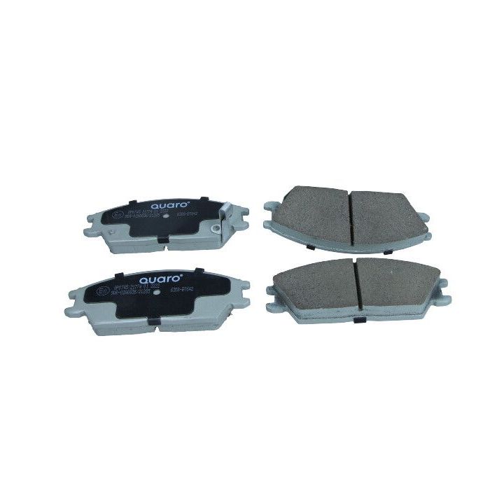 Stabdžių trinkelių rinkinys, diskinis stabdys QUARO QP0745