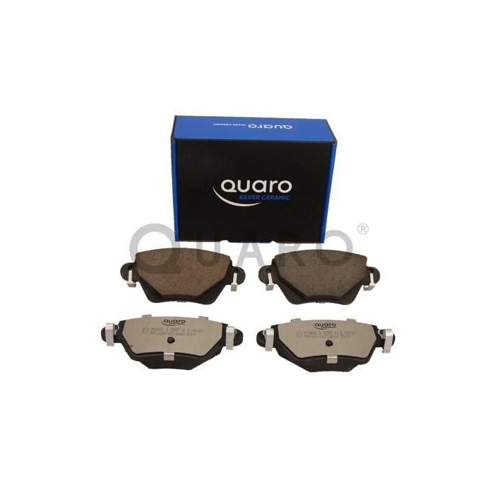 Stabdžių trinkelių rinkinys, diskinis stabdys QUARO QP1666C