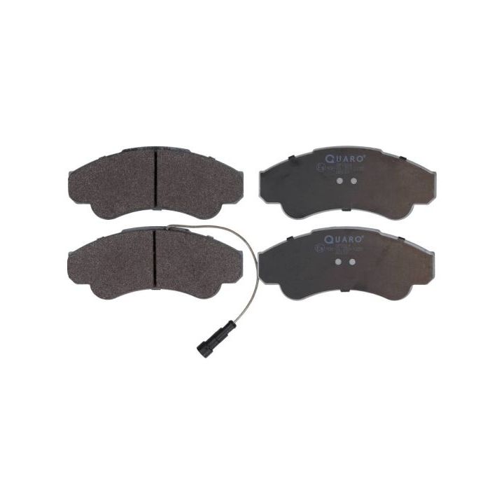 Stabdžių trinkelių rinkinys, diskinis stabdys QUARO QP1864