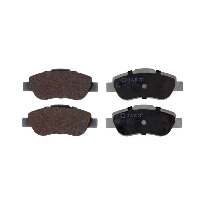 Stabdžių trinkelių rinkinys, diskinis stabdys QUARO QP2416