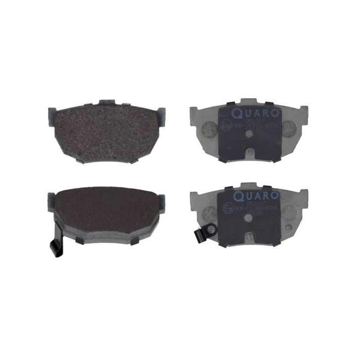 Stabdžių trinkelių rinkinys, diskinis stabdys QUARO QP2917