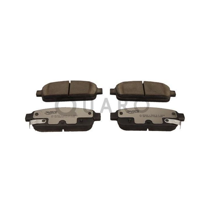 Stabdžių trinkelių rinkinys, diskinis stabdys QUARO QP3663C