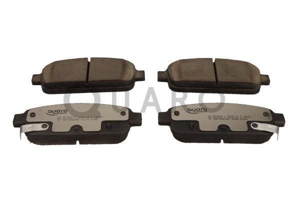 Stabdžių trinkelių rinkinys, diskinis stabdys QUARO QP3663C