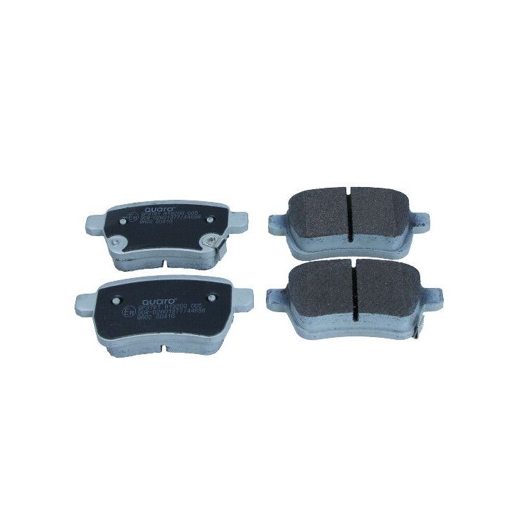 Stabdžių trinkelių rinkinys, diskinis stabdys QUARO QP3781