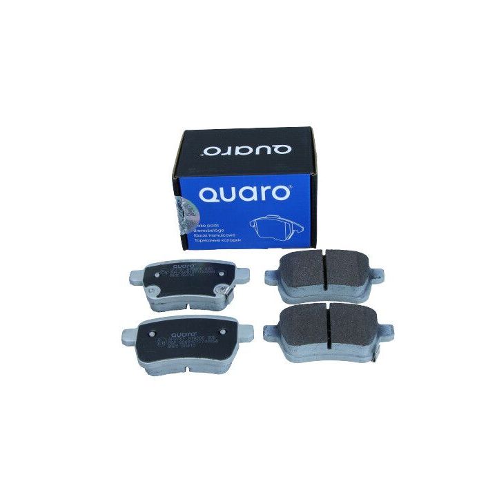 Stabdžių trinkelių rinkinys, diskinis stabdys QUARO QP3781