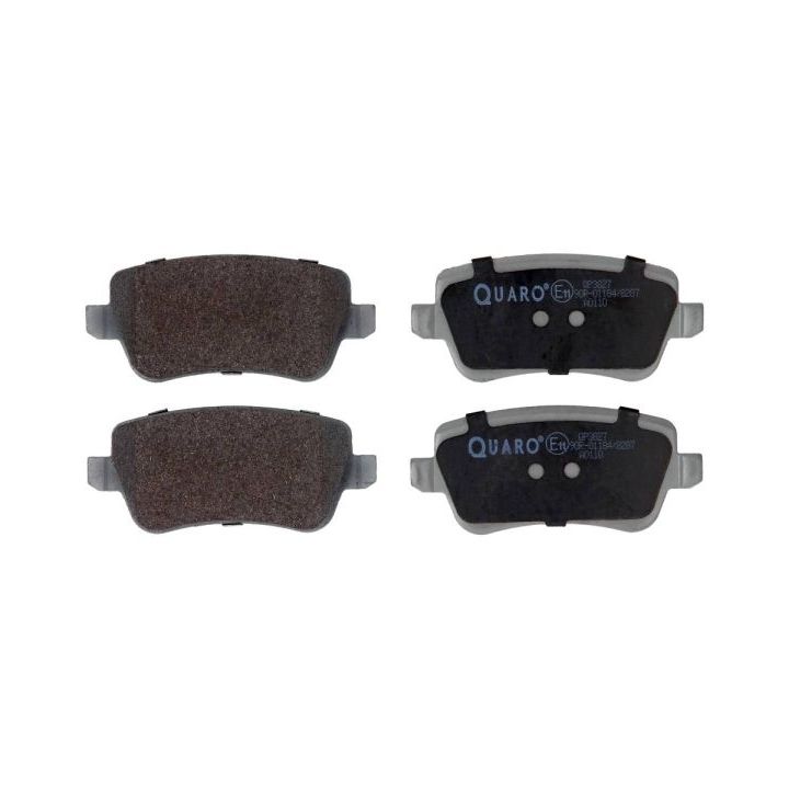 Stabdžių trinkelių rinkinys, diskinis stabdys QUARO QP3827