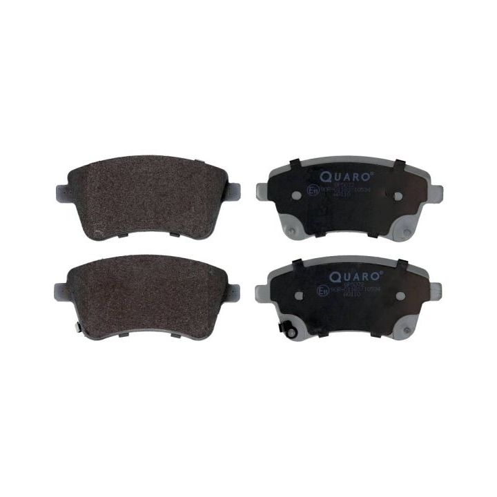 Stabdžių trinkelių rinkinys, diskinis stabdys QUARO QP5072