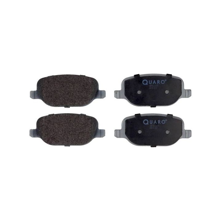 Stabdžių trinkelių rinkinys, diskinis stabdys QUARO QP6115