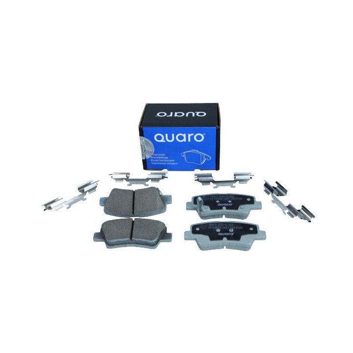 Stabdžių trinkelių rinkinys, diskinis stabdys QUARO QP6673