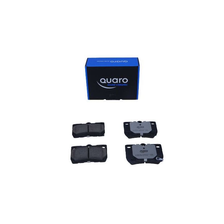 Stabdžių trinkelių rinkinys, diskinis stabdys QUARO QP7125C