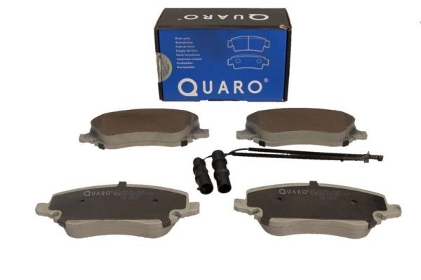 Stabdžių trinkelių rinkinys, diskinis stabdys QUARO QP7250