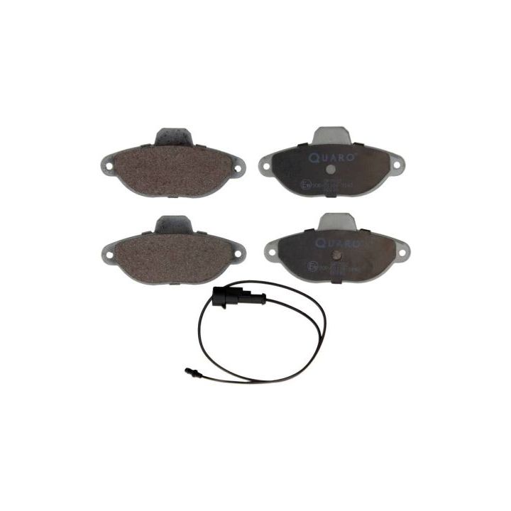 Stabdžių trinkelių rinkinys, diskinis stabdys QUARO QP7932