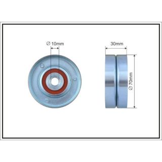 Kreipiantysis skriemulys, V formos rumbuotas diržas CAFFARO 500325