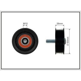 Kreipiantysis skriemulys, V formos rumbuotas diržas CAFFARO 500411