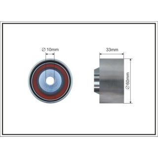 Kreipiantysis skriemulys, paskirstymo diržas CAFFARO 373-131