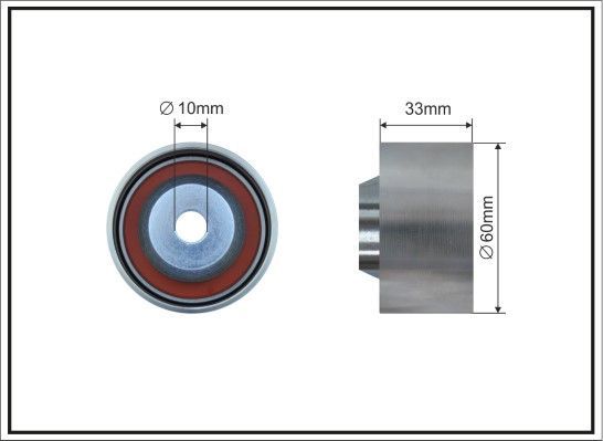 Kreipiantysis skriemulys, paskirstymo diržas CAFFARO 373-131