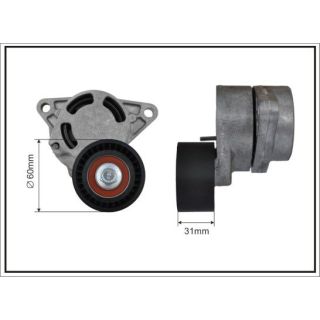 įtempiklio svirtis, V formos rumbuotas diržas CAFFARO 118700SP