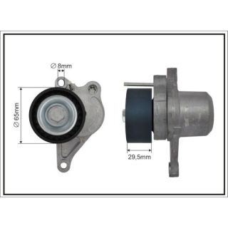 įtempiklio svirtis, V formos rumbuotas diržas CAFFARO 132399SP