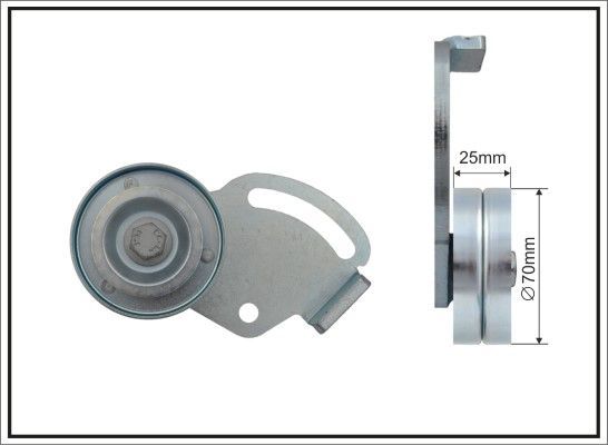 Diržo įtempiklis, V formos rumbuotas diržas CAFFARO 132-00