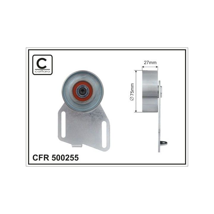 Diržo įtempiklis, V formos rumbuotas diržas CAFFARO 500255