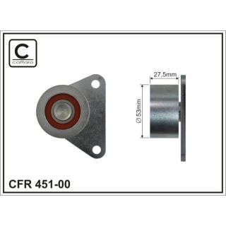 įtempiklis, paskirstymo diržas CAFFARO 451-00