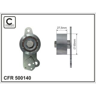 įtempiklis, paskirstymo diržas CAFFARO 500140
