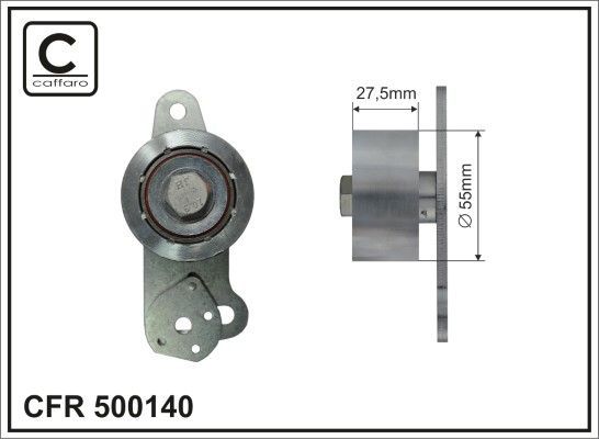 įtempiklis, paskirstymo diržas CAFFARO 500140