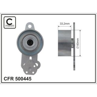 įtempiklis, paskirstymo diržas CAFFARO 500445