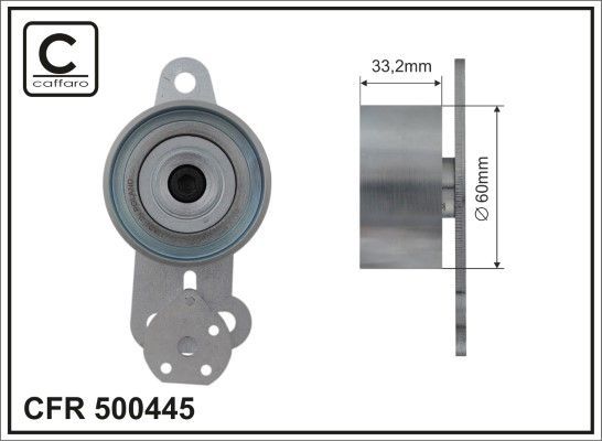 įtempiklis, paskirstymo diržas CAFFARO 500445