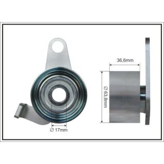 įtempiklis, paskirstymo diržas CAFFARO 500601