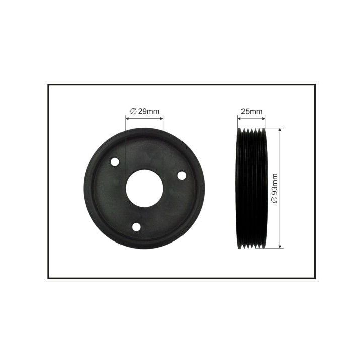 Skriemulys, vairo stiprintuvo siurblys CAFFARO 400-00