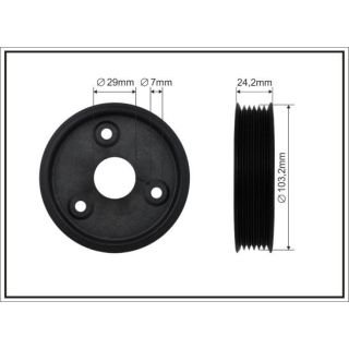 Skriemulys, vairo stiprintuvo siurblys CAFFARO 500322