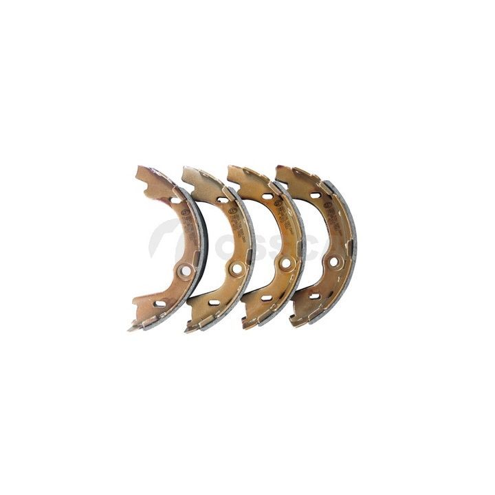 Stabdžių trinkelių komplektas OSSCA 71268